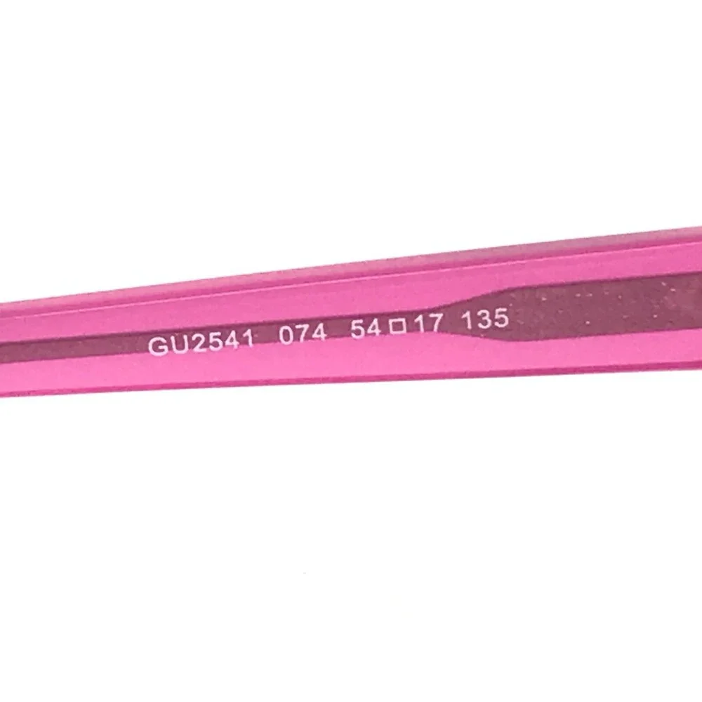 Guess Eyeglasses Frames GU2541 074 Clear Pink Brown Tortoise Cat Eye 54-17-135